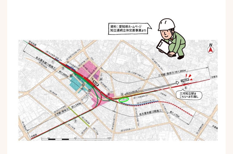 三河知立駅　移設