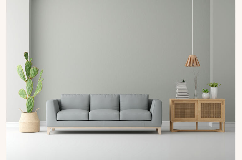 gray-sofa-in-living-room-with-free-space