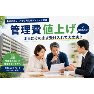 マンション管理費の値上げ提案を検討する管理組合 管理費値上げの確認ポイントを解説